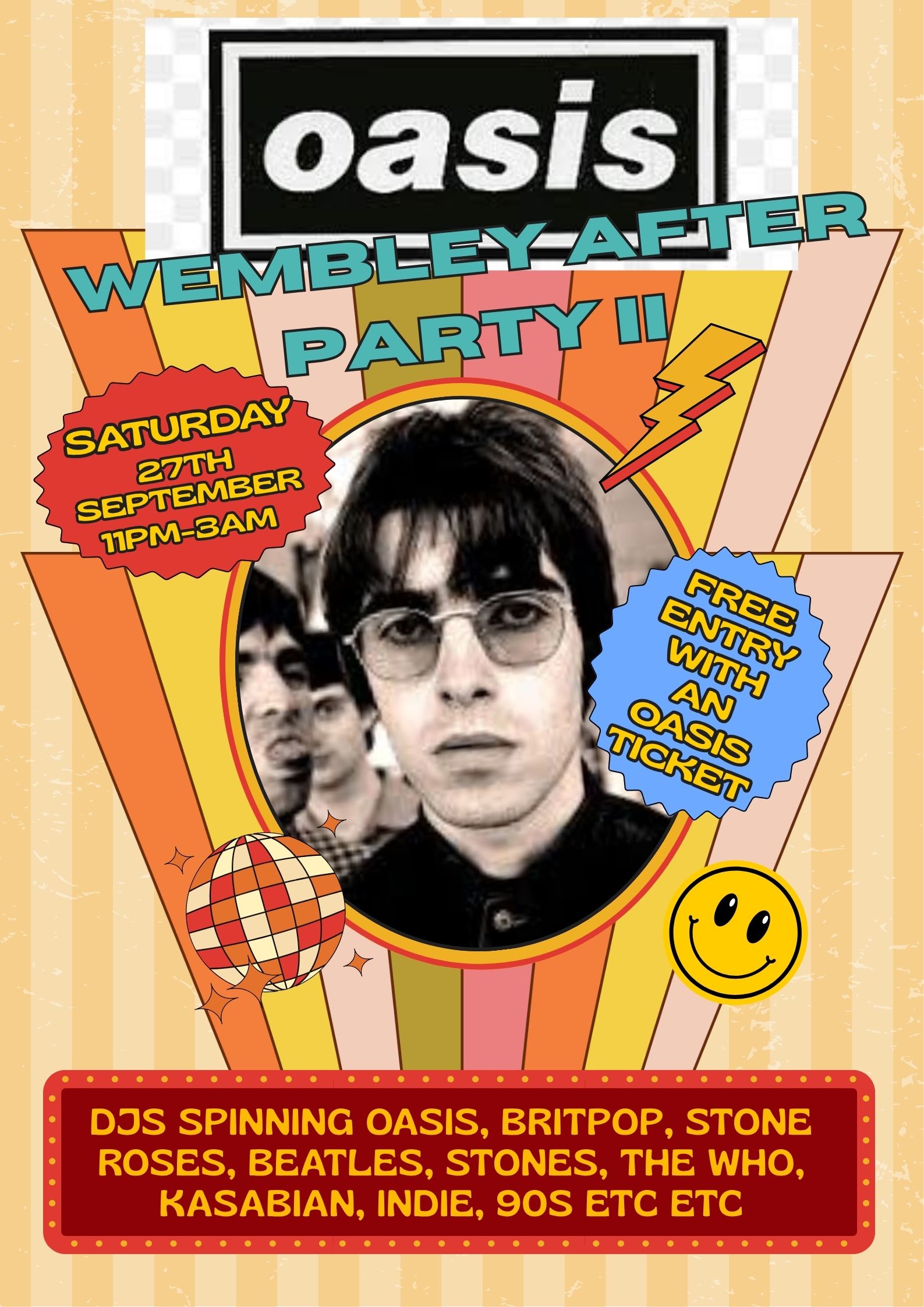 Oasis Wembley After Party II